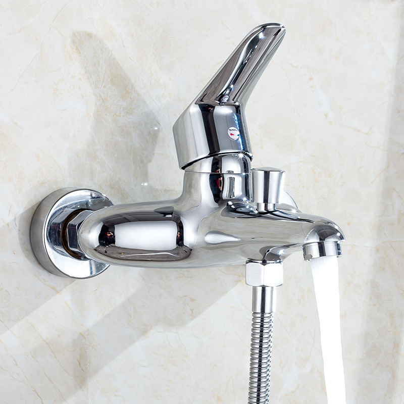 Σετ ντους από χαλκό με κρυφή βαλβίδα ανάμιξης τοίχου, ντους βροχής, εύρος θερμοκρασίας 0-90°C, πίεση 1.0-1.5 MPa