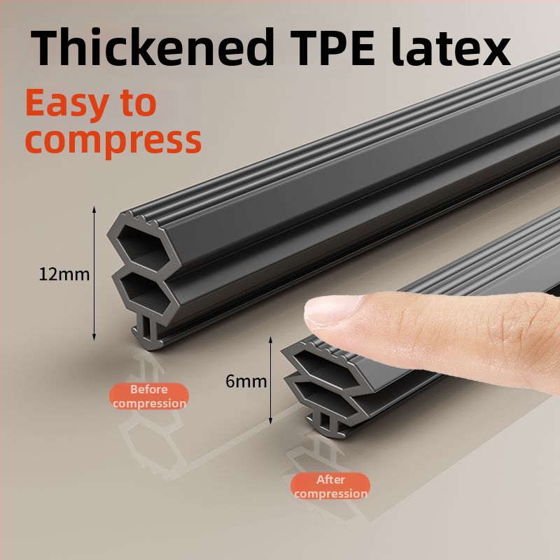 Bandă etanșare pentru ferestre din PVC și ferestre din aluminiu cu întrerupător termic; etanșare împotriva vântului și a curenților de aer iarna