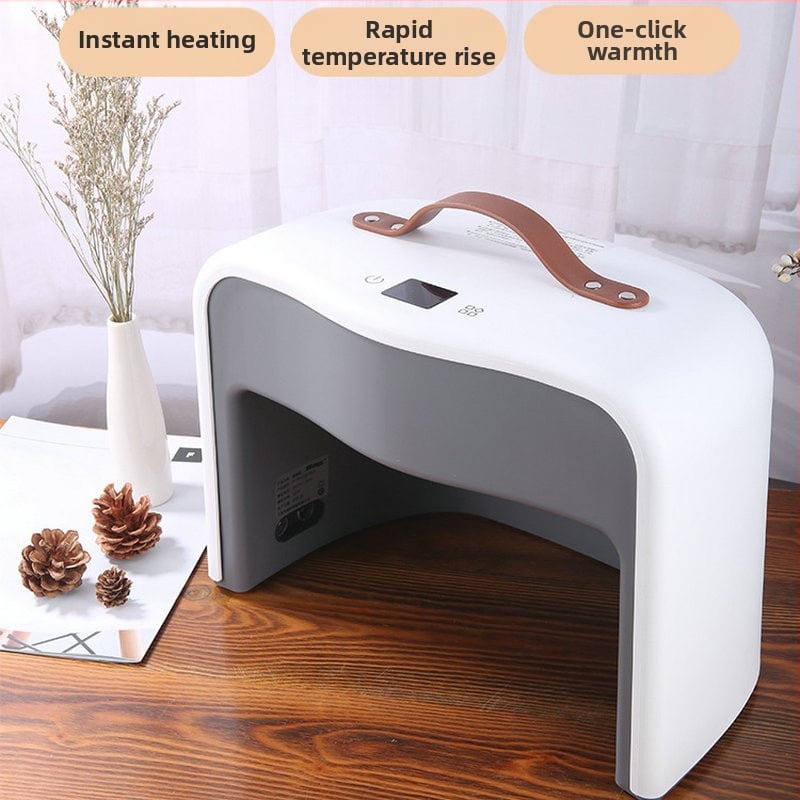 Θερμαντήρας ποδιών κάτω από το γραφείο με έξυπνο έλεγχο θερμοκρασίας, 165W, 220V, συνδεόμενος σε πρίζα, διακόπτης αφής