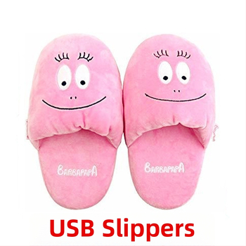USB grijane papuče za dom, unisex, električno grijanje stopala