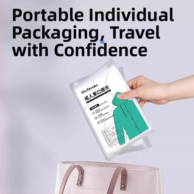 Poncho de ploaie de unică folosință pentru adulți, țesătură groasă, ușor de purtat pentru concerte și festivaluri