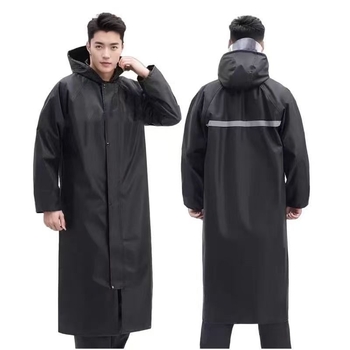 Felnőtt esőponcsó - vastag Oxford anyag, PVC vízálló réteg, teljes testet befedő egy darabból álló kültéri esőruha