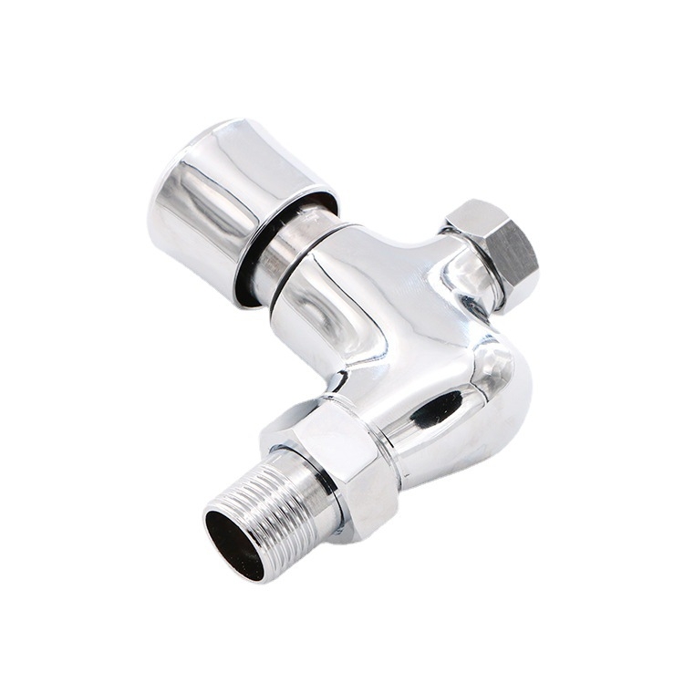 Valvă de spălare pentru urinal din cupru, montaj pe perete, model V6309, fără alimentare, timp de spălare 3–5 s