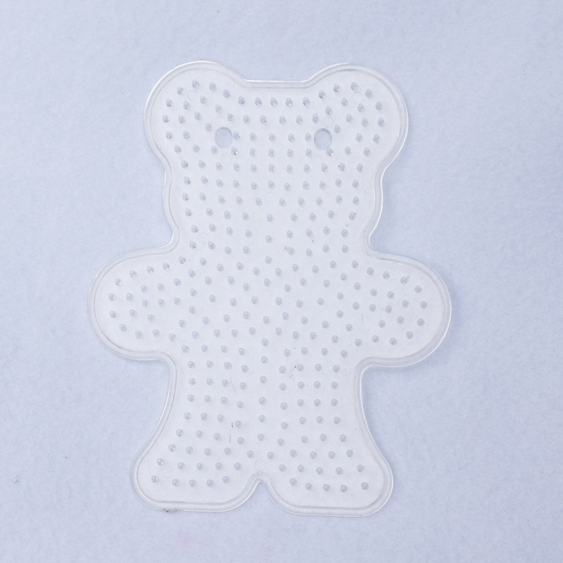 DIY set šablona za puzzle od perlica — oblike kvadratne, kružne i heksagonalne — plastični set od 200 komada za djecu 4–6 godina