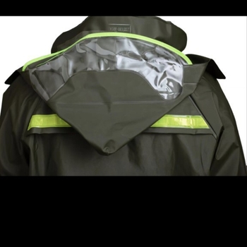 Σετ αδιάβροχου μπουφάν και παντελόνι για διανομέα, πλεκτό ύφασμα, παχύ και διαπνέον, στρώση PVC αδιάβροχη, για ενήλικες, υπαίθρια χρήση