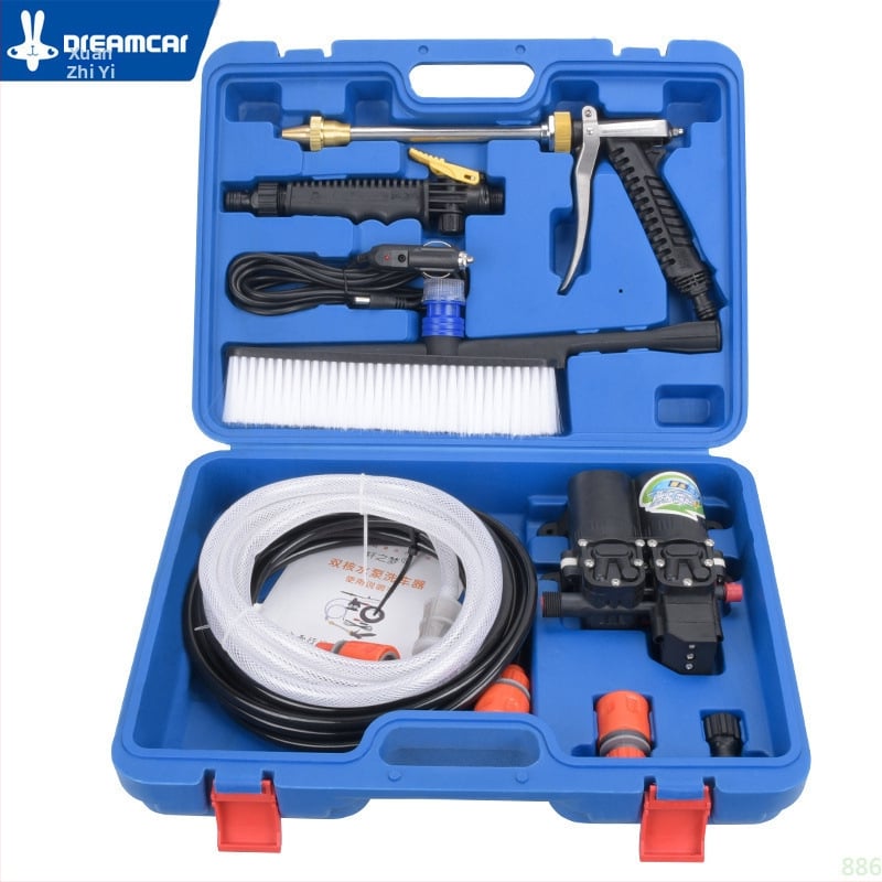 Mașină de spălat auto cu presiune înaltă, motor de inducție, 120 W, 220 V, furtun 10–20 m, presiune maximă 1 MPa