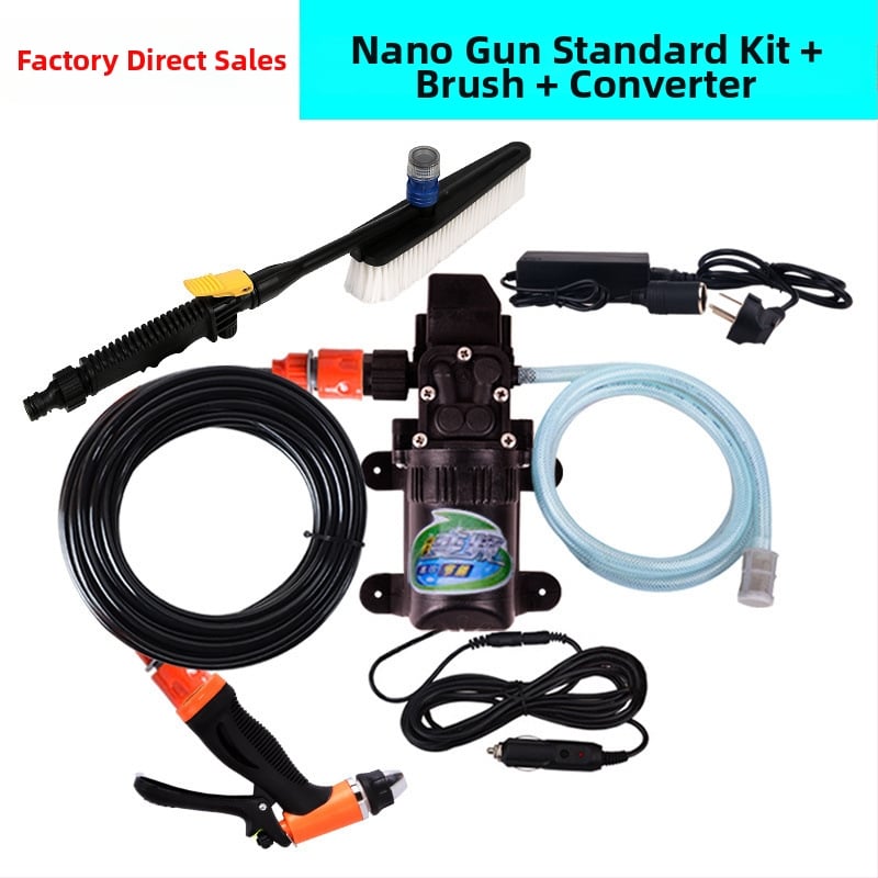 Mașină de spălat auto cu presiune înaltă, motor de inducție, 120 W, 220 V, furtun 10–20 m, presiune maximă 1 MPa