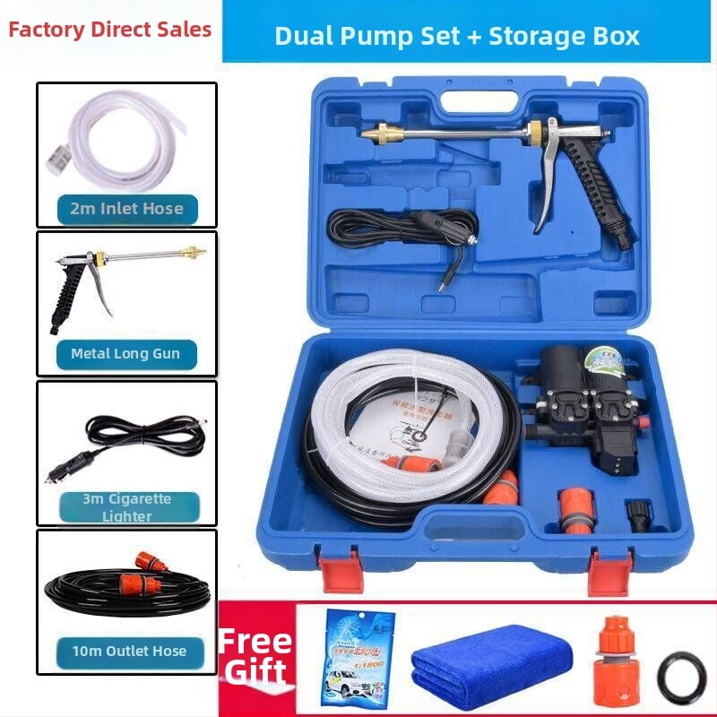 Mașină de spălat auto cu presiune înaltă, motor de inducție, 120 W, 220 V, furtun 10–20 m, presiune maximă 1 MPa