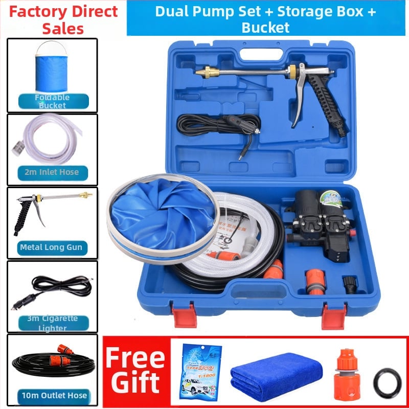 Mașină de spălat auto cu presiune înaltă, motor de inducție, 120 W, 220 V, furtun 10–20 m, presiune maximă 1 MPa