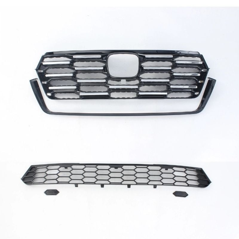 CR-V 23-24 Мрежа против насекоми за радиаторна решетка, монтаж със щипки, защита на водния резервоар, аксесоар за външен вид