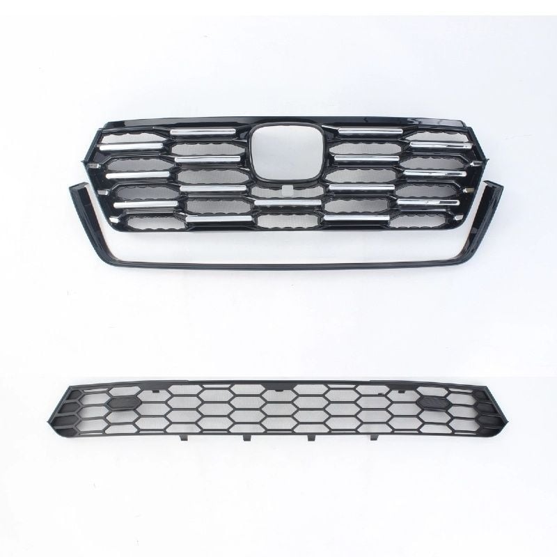 CR-V 23-24 Мрежа против насекоми за радиаторна решетка, монтаж със щипки, защита на водния резервоар, аксесоар за външен вид