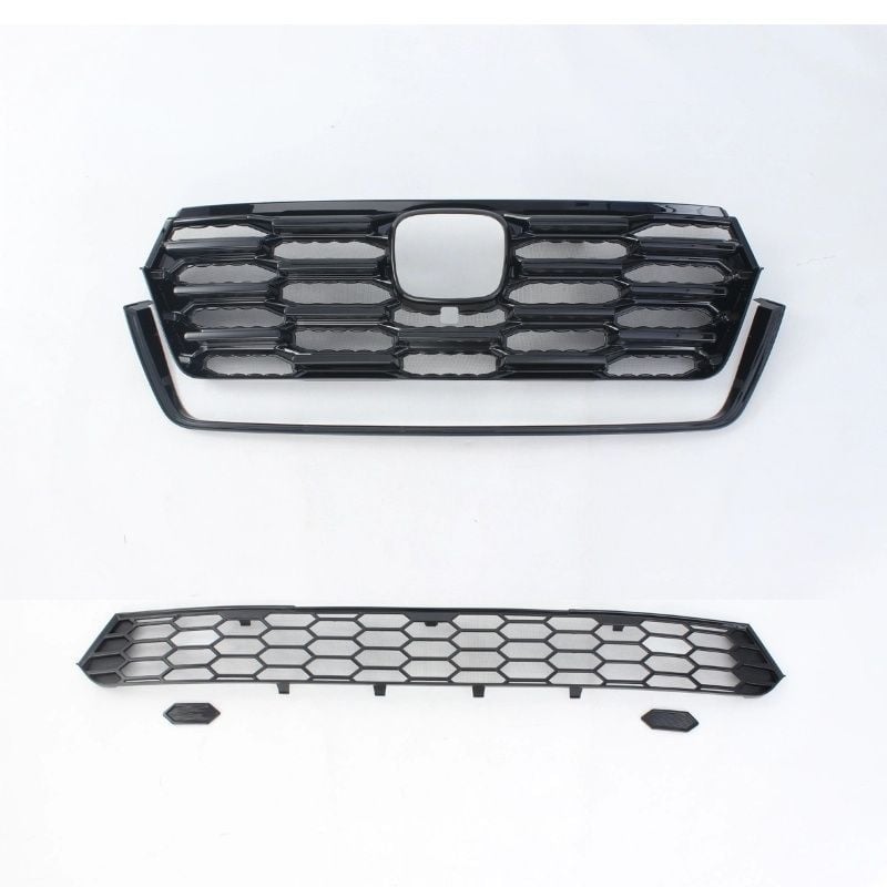 CR-V 23-24 Мрежа против насекоми за радиаторна решетка, монтаж със щипки, защита на водния резервоар, аксесоар за външен вид