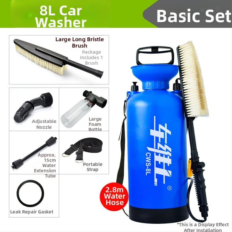 Mașină de spălat auto manuală — spumă cu presiune înaltă, portabil (manual, presiune înaltă, spumă, portabil, pistol de apă)