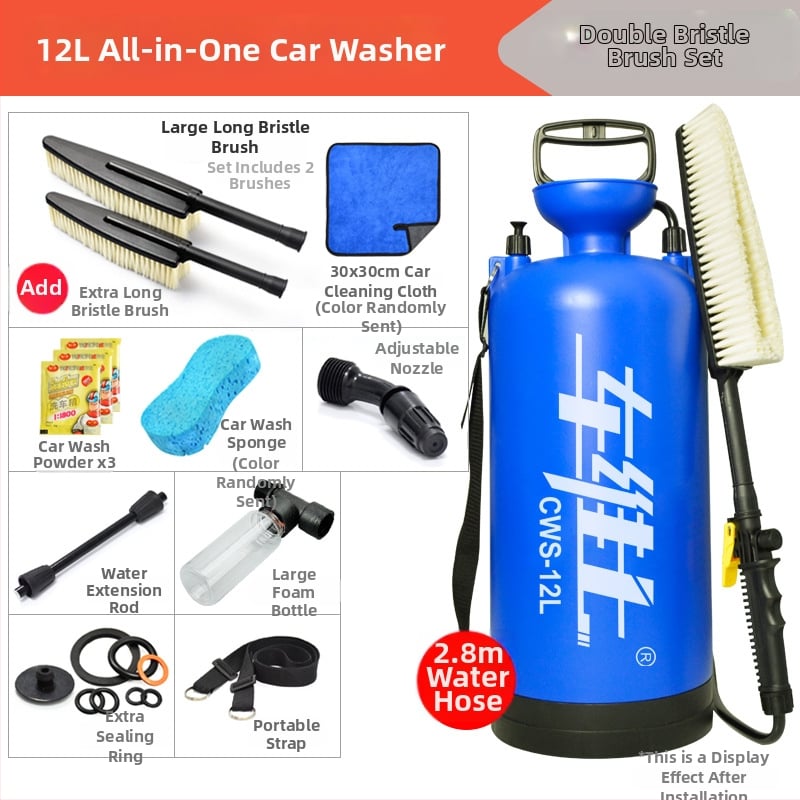 Mașină de spălat auto manuală — spumă cu presiune înaltă, portabil (manual, presiune înaltă, spumă, portabil, pistol de apă)
