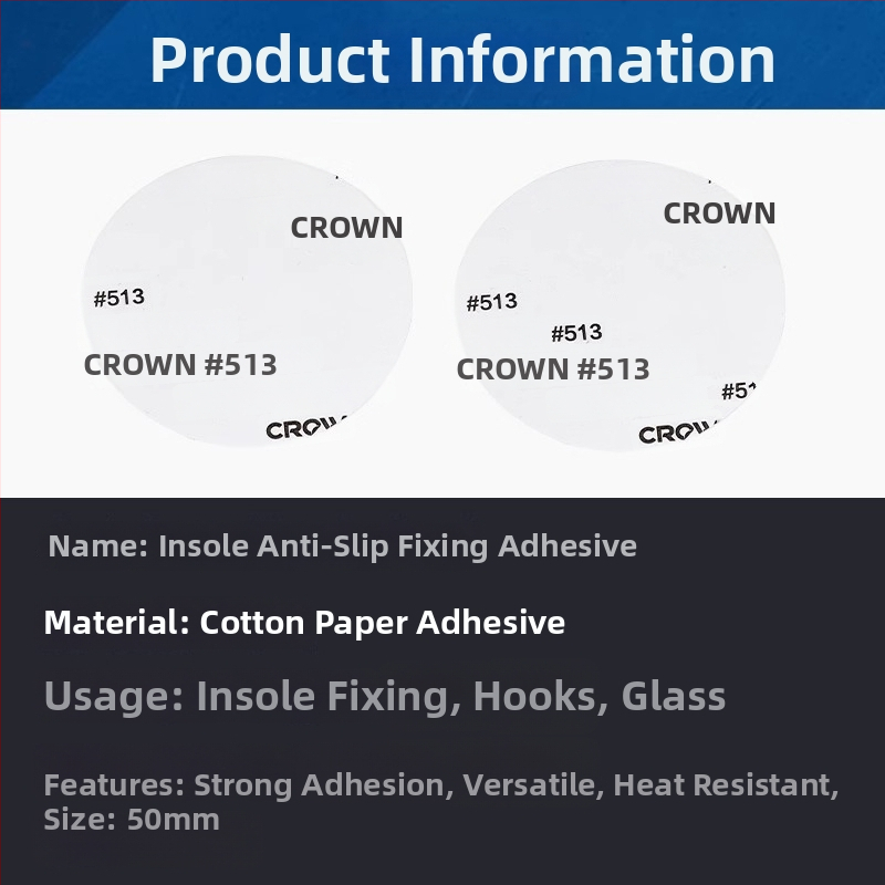 Uložak za cipele s protuskliznim fiksiranjem, samoljepljiva dvostrana podloga, univerzalno za muškarce, žene i djecu, sve sezone, Materijal: pamuk-papir ulje ljepilo