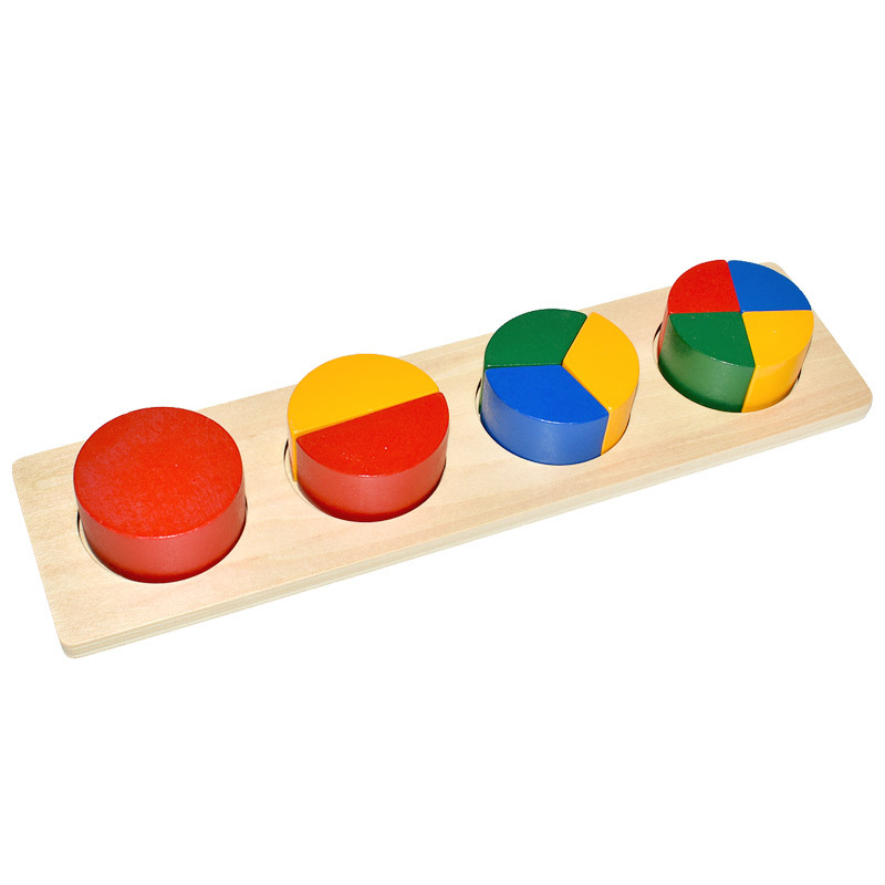 Mu Zhile Geometrijski 3D drveni puzzle blokovi za djecu 4–6 godina