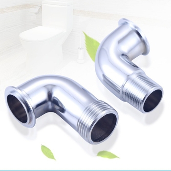 Conector unghiular pentru vana de spalare a toaletei – cupru, Jiangmiao bathroom, stil modern minimalist