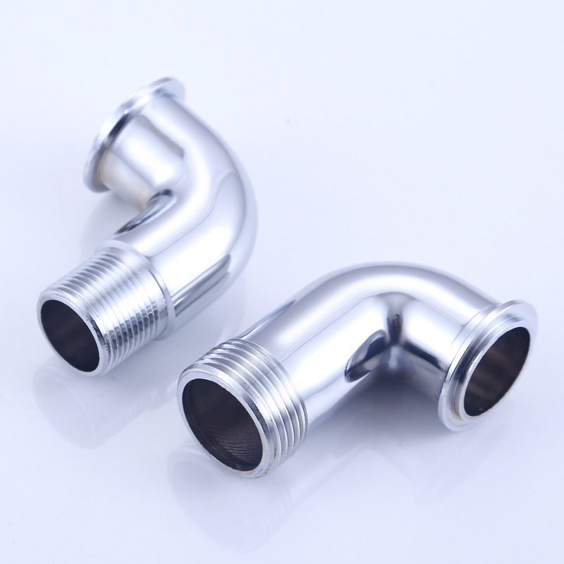 Conector unghiular pentru vana de spalare a toaletei – cupru, Jiangmiao bathroom, stil modern minimalist