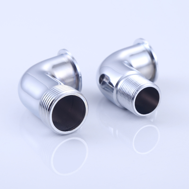 Conector unghiular pentru vana de spalare a toaletei – cupru, Jiangmiao bathroom, stil modern minimalist