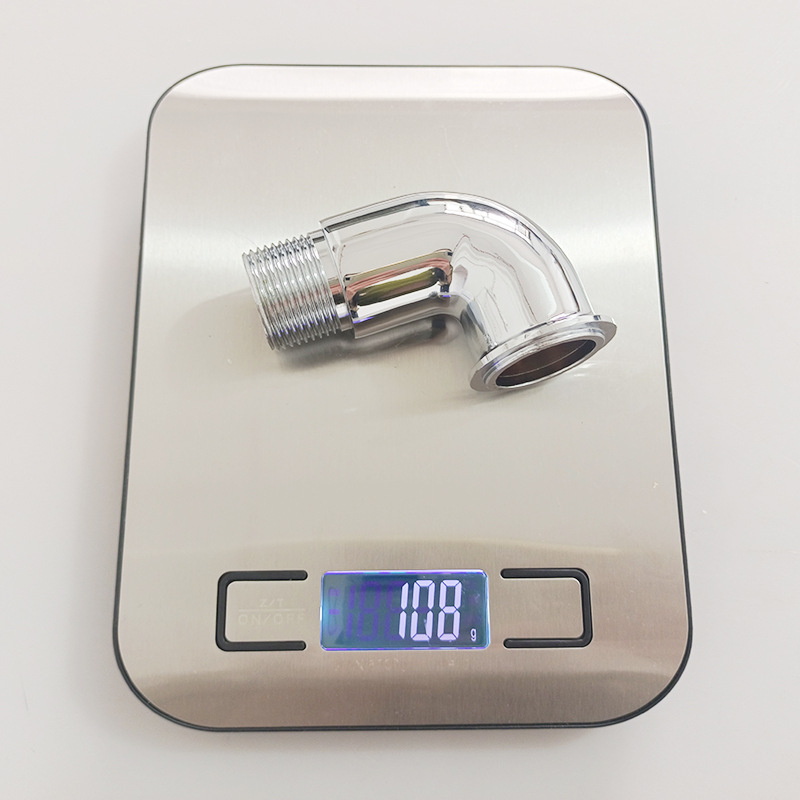 Conector unghiular pentru vana de spalare a toaletei – cupru, Jiangmiao bathroom, stil modern minimalist