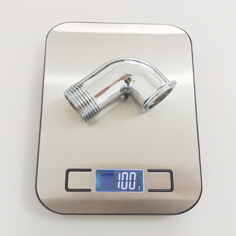 Conector unghiular pentru vana de spalare a toaletei – cupru, Jiangmiao bathroom, stil modern minimalist