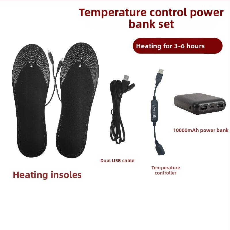 Електрически отопляващи EVA стелки за обувки, цялостна стелка, с възможност за рязане, унисекс, персонализируеми