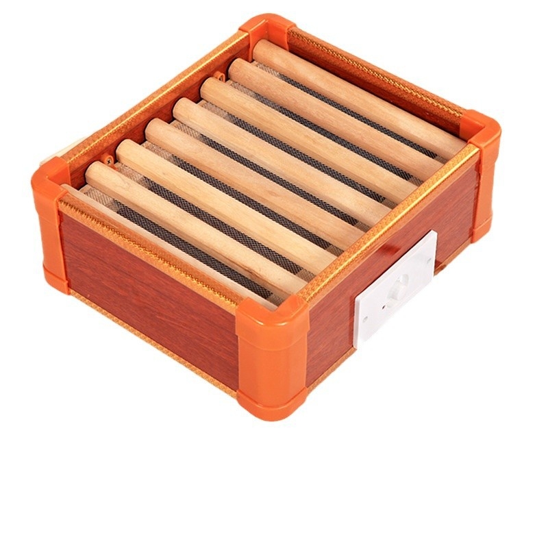 Θερμαντήρας ποδιών με κατασκευή από μασίβ ξύλο, μοντέλο CC-42, ηλεκτρικός θερμαντήρας με χαμηλή κατανάλωση, κατάλληλο για οικιακή και επαγγελματική χρήση (Μοντέλο CC-42, μασίβ ξύλο, Χαμηλή κατανάλωση)