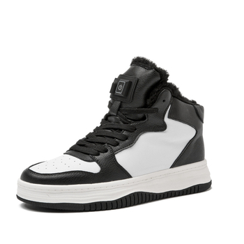 Unisex papuče s električnim grijanjem, gornji dio od prave kože, gumena potplata, USB napajanje, kućna upotreba