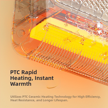 Θερμαινόμενη βάση ποδιών κάτω από το γραφείο, AC 220V, 400W, μοντέλο KW-CH07