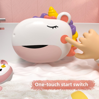 Jucărie electrică de baie cu bule pentru copii 3–6 ani, din plastic, personalizare OEM