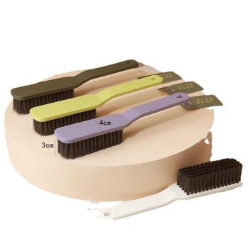 Četka za cipele s dugim drškom i dugim vlaknima, plastično tijelo, za dezinfekciju