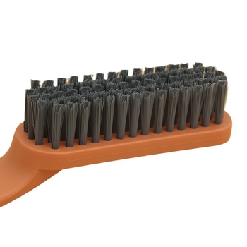 Четка за обувки с дълга дръжка, удебелена глава, пластмасова конструкция за домакинско почистване