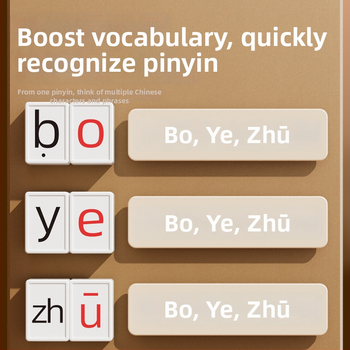 Pinyin Alphabet Mahjong – Εκπαιδευτικό επιτραπέζιο παιχνίδι καρτών με αλφάβητο Pinyin, πλαστικό, για παιδιά 4–14 ετών, προάγει τη μάθηση και τη διαδραστικότητα