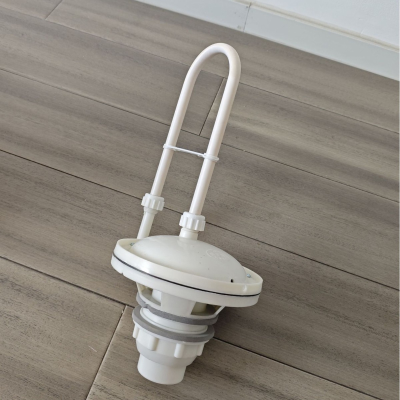 Automatski sustav za ispiranje za javne WC-e – kompatibilan s visokim spremnikom, odvodni ventil, plastika, univerzalno, Serena, model 089, ušteda vode