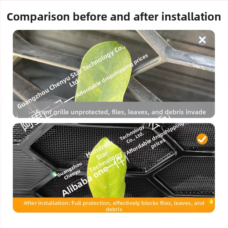 Декоративна лента за предната решетка на Honda CR-V, защита от насекоми, ABS материал