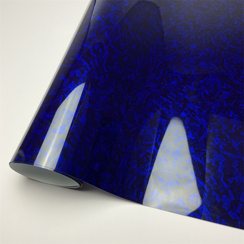 VIKIK Öntapadós autó fólia Forged Carbon textúrával — belső középkonzol és karosszéria panelek dekoratív fóliája, testreszabható