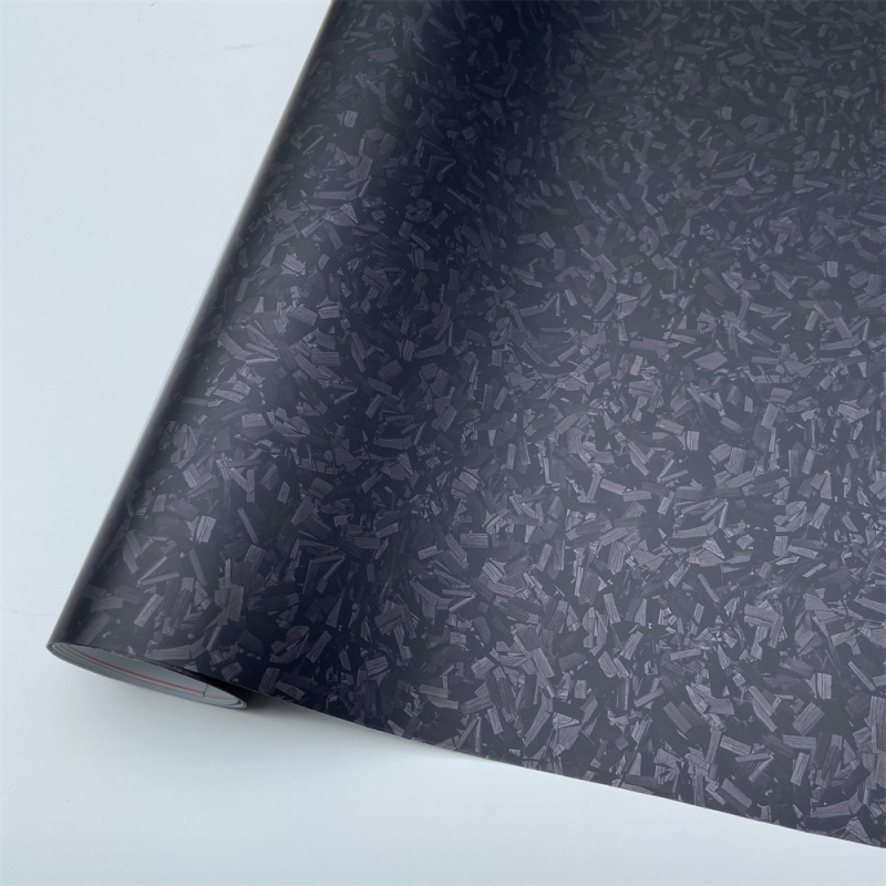 VIKIK Öntapadós autó fólia Forged Carbon textúrával — belső középkonzol és karosszéria panelek dekoratív fóliája, testreszabható