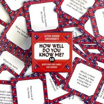 Društvena kartična igra za parove: Truth or Dare – How Well Do You Know Me; Papirnate karte, 14+