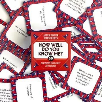 Društvena kartična igra za parove: Truth or Dare – How Well Do You Know Me; Papirnate karte, 14+