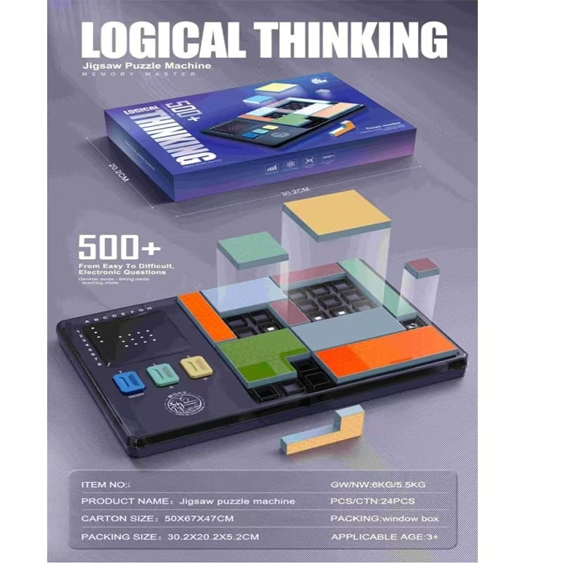 Tanulási készülék gyerekeknek 4-6 éveseknek, zenei funkcióval, műanyag testtel, elemes működés, memória nélkül