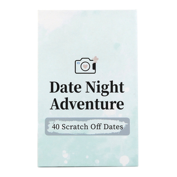 Date Night Adventure – Društvena igra kartica za parove, obiteljsko slavlje, zagonetni puzzle, kartice od laminiranog papira, uzrast 14+