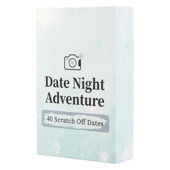Date Night Adventure – Društvena igra kartica za parove, obiteljsko slavlje, zagonetni puzzle, kartice od laminiranog papira, uzrast 14+