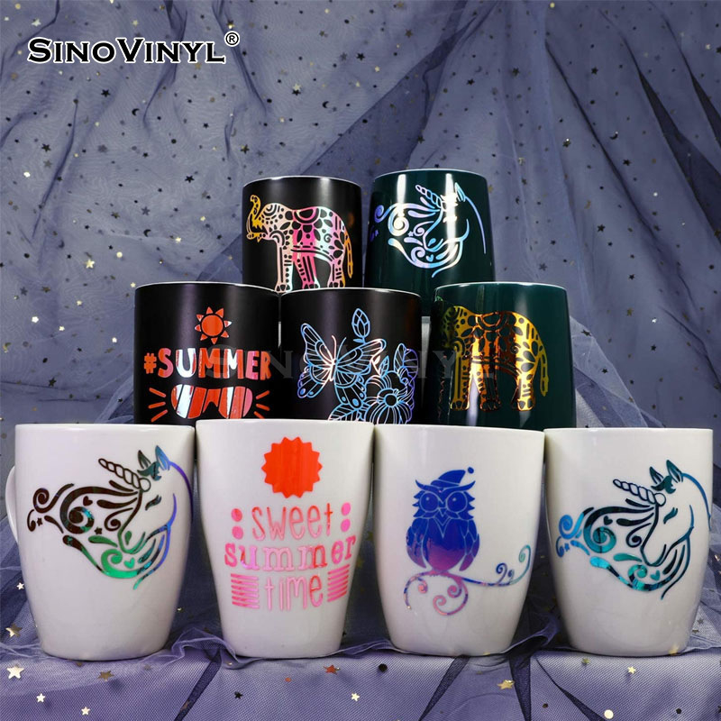 Xinlang Rainbow gravírozó PVC autófilm – Testreszabható feldolgozás, ragasztóval történő telepítés