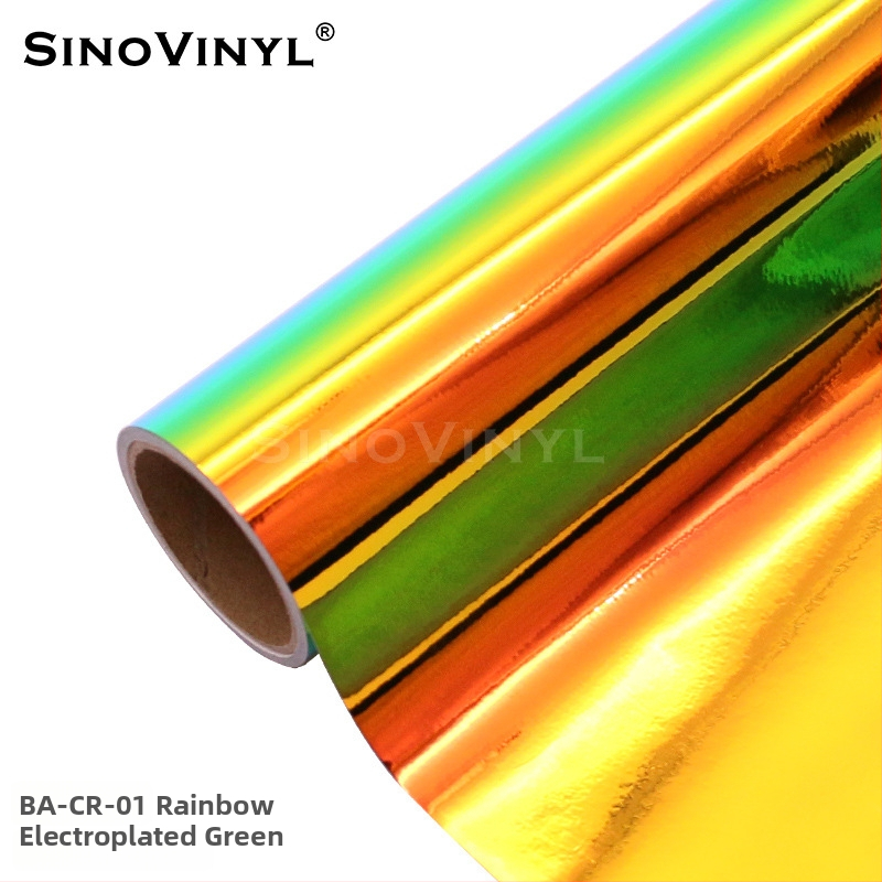 Xinlang Rainbow gravírozó PVC autófilm – Testreszabható feldolgozás, ragasztóval történő telepítés