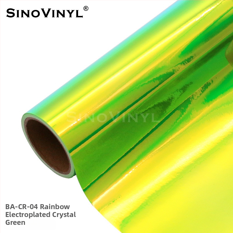 Xinlang Rainbow gravírozó PVC autófilm – Testreszabható feldolgozás, ragasztóval történő telepítés