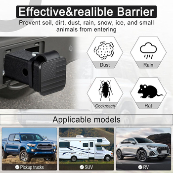 Auto dijelovi: zaštitni poklopac za utor i prašni čep za vuču, kvadratni otvor, poklopac ovjesnog sklopa automobila