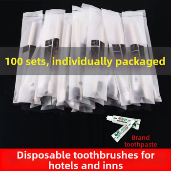 Σετ οδοντόβουρτσών ξενοδοχείου με μαλακές τρίχες, ατομικά συσκευασμένες, για ταξίδια