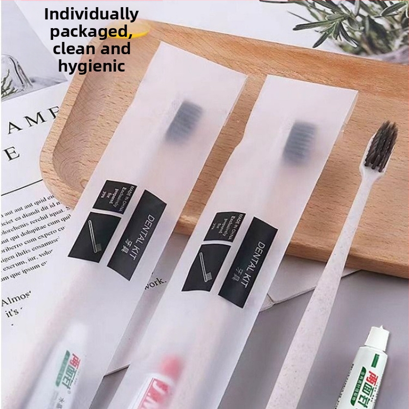 Σετ οδοντόβουρτσών ξενοδοχείου με μαλακές τρίχες, ατομικά συσκευασμένες, για ταξίδια