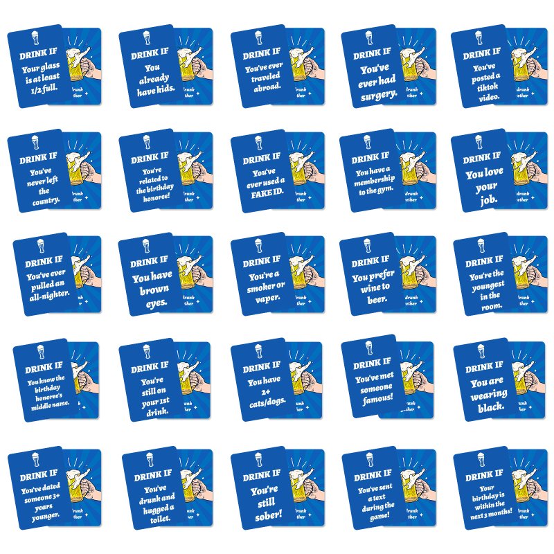 Karte za društvenu igru za zabavu — 50 karata, timska izgradnja, šarena kutija, za uzrast 15–35 godina