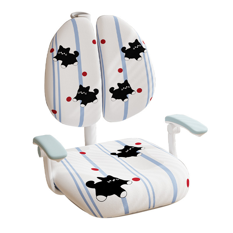 Κάλυμμα καρέκλας για παιδιά – πολυεστέρας, οβάλ σχήματος, αντιολισθητικό, ανθεκτικό στη φθορά, σχέδιο καρτούν